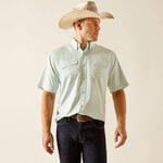 Ariat Ariat 10051319 Men's VentTek Outbound Classic Fit Shirt Bleached Aqua