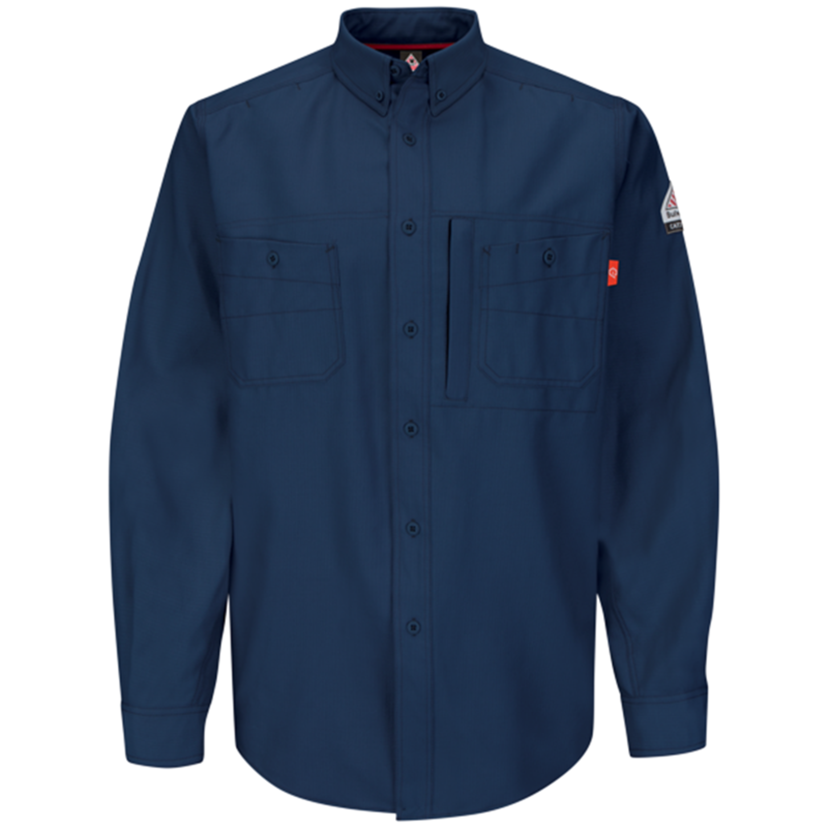 Bulwark Bulwark QS42NV FR M IQ END LS NAVY UNIFORM SHIRT