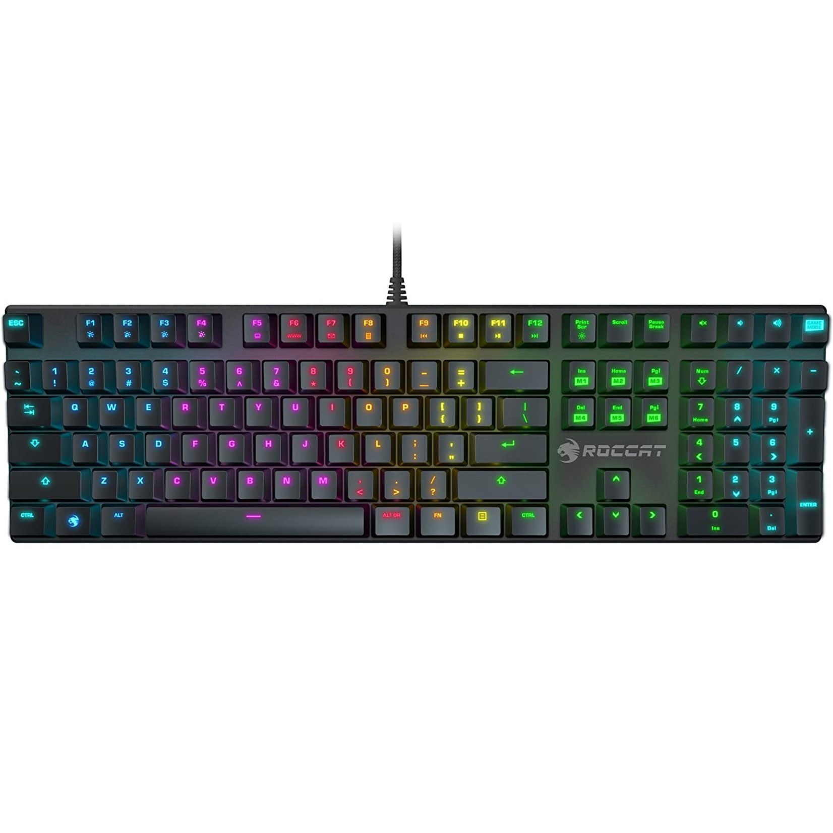 Roccat Roccat Suora FX Brown Switch Gaming Keyboard