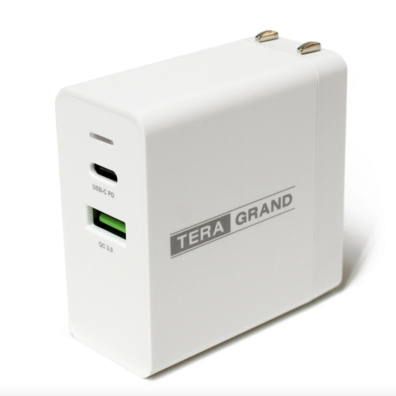 Tera Grand 36W USB-C Wall Charger with 18W USB-C Power Delivery PD 3.0 Port and 18W QC3.0 USB-A Port