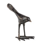 Epic Bronzed Resin Bird 8.5H" Sculpture