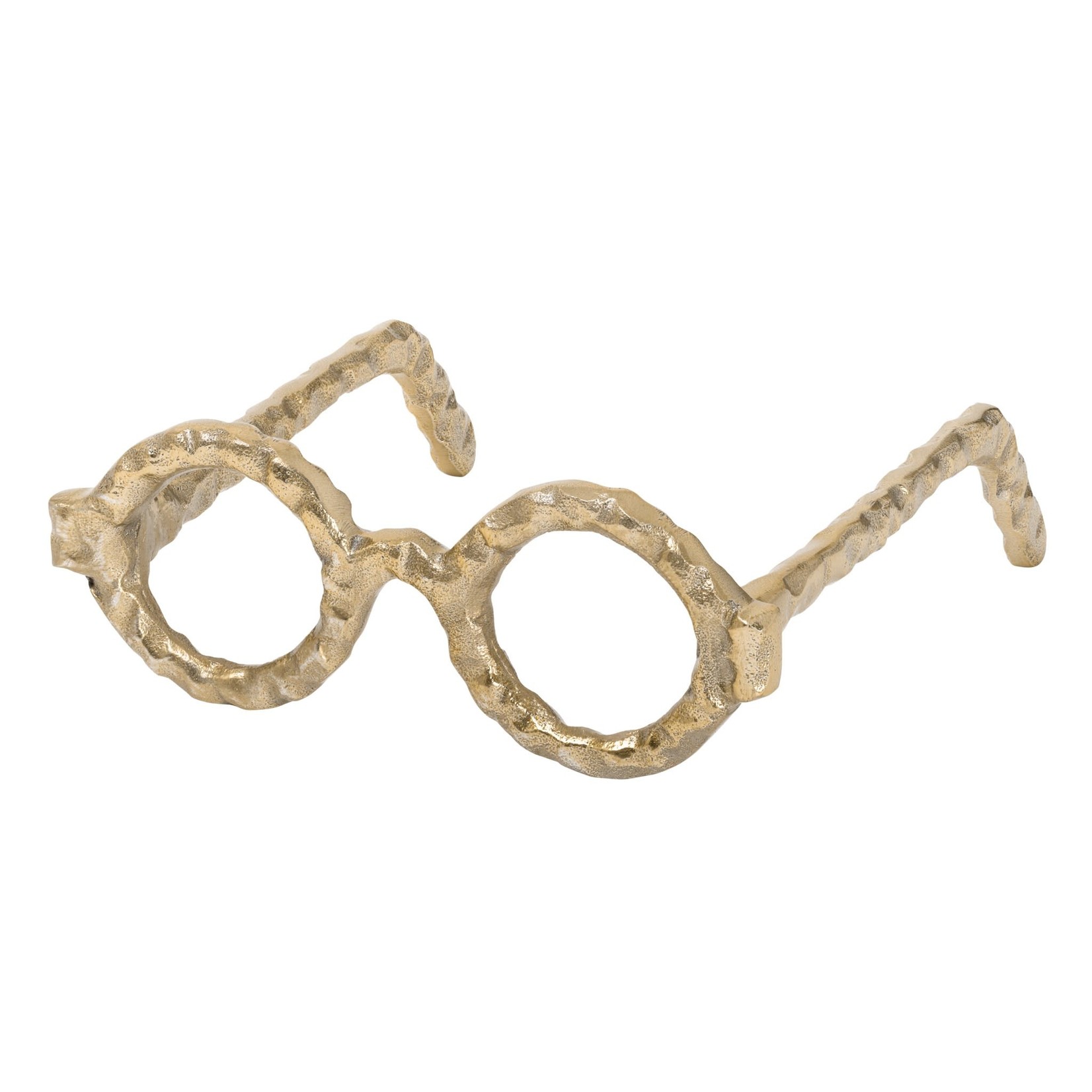 Lennon Eyeglass Decor Sculpture - Gold