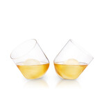 Rolling Crystal Whiskey Tumblers by Viski
