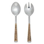Rattan Handle Salad Servers