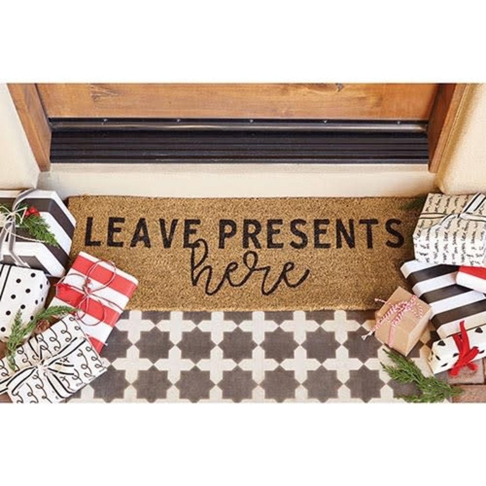 Door Mat - Presents