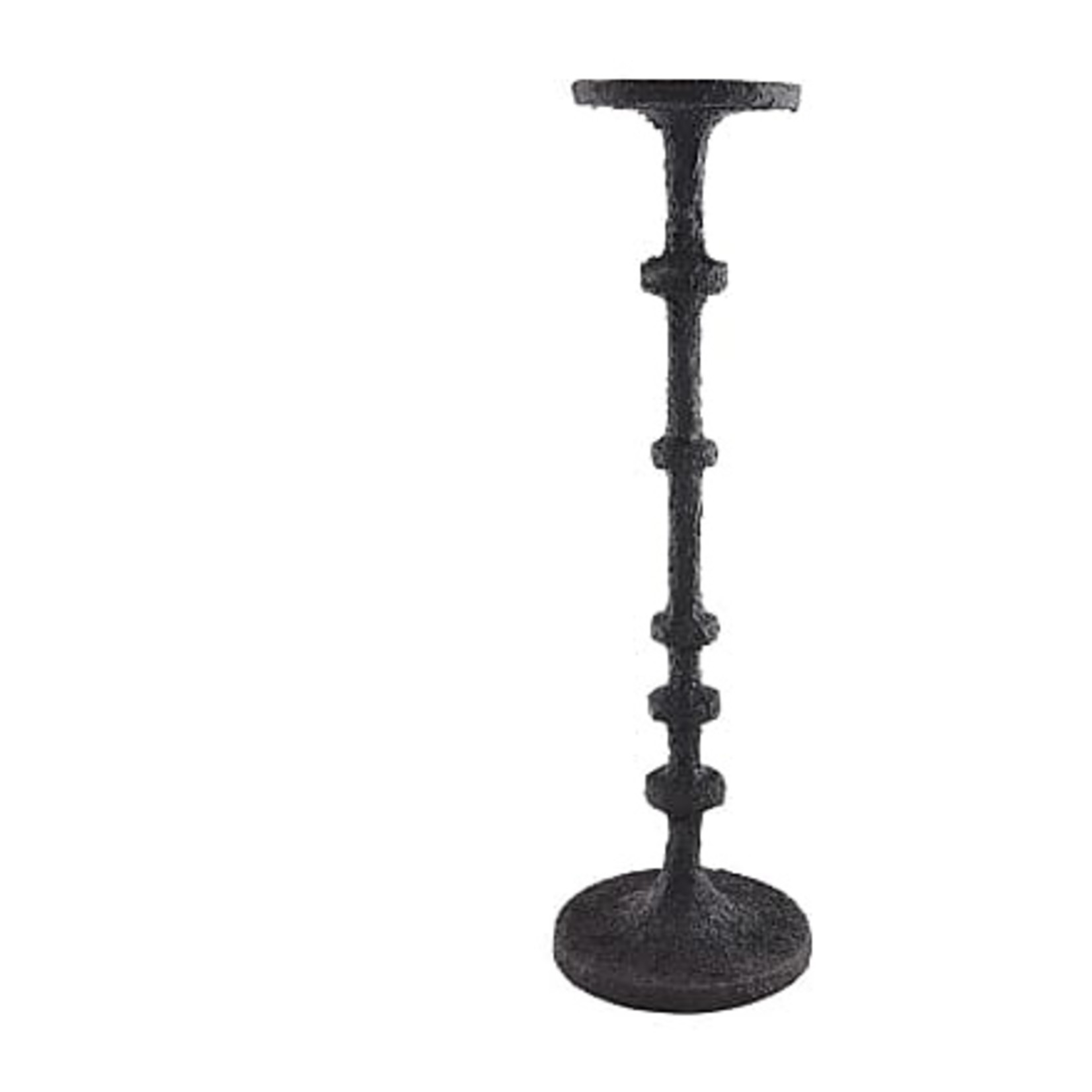 MD - Black Metal Candlestick