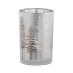 Woodland Pine 4.5X7 Hurricane Vase