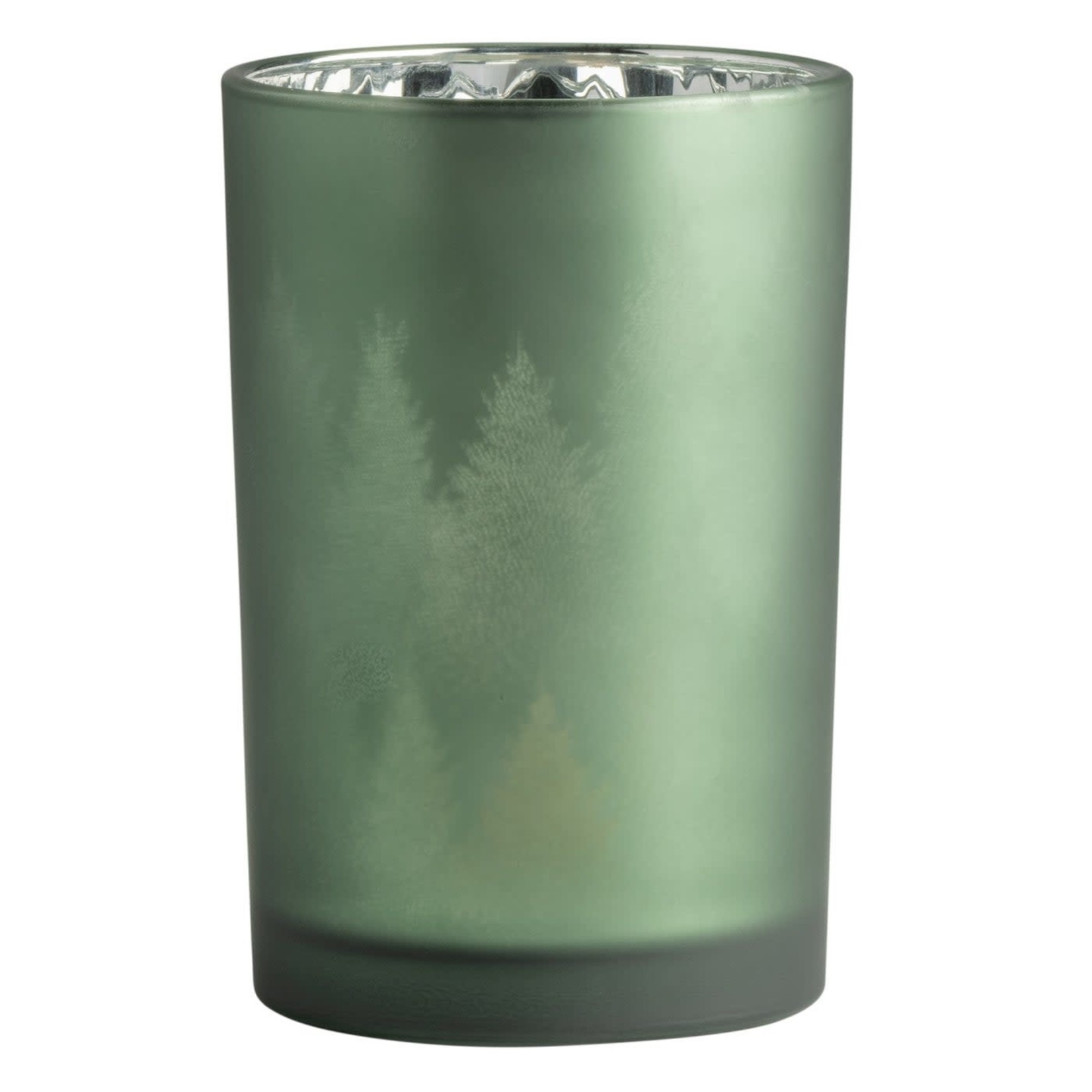 Evergreen Forest 4.5x7 Hurricase Vase