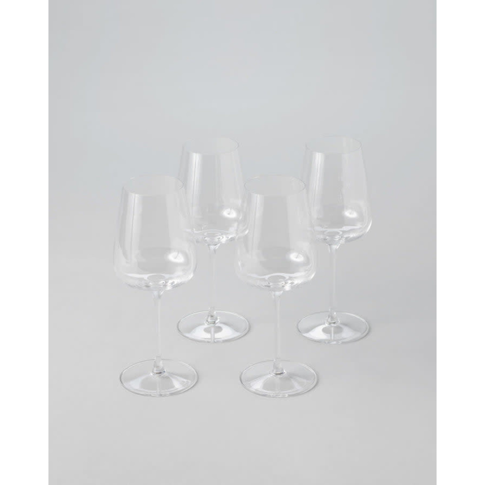 Fluted Wine Glass - Clear – The Table Fable