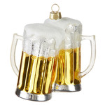4" Beer Mugs Ornament