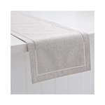 Linen Look Table Runner 14x72 - Grey