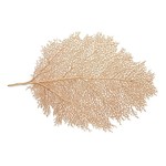 Copper Metallic Leaf Placemat