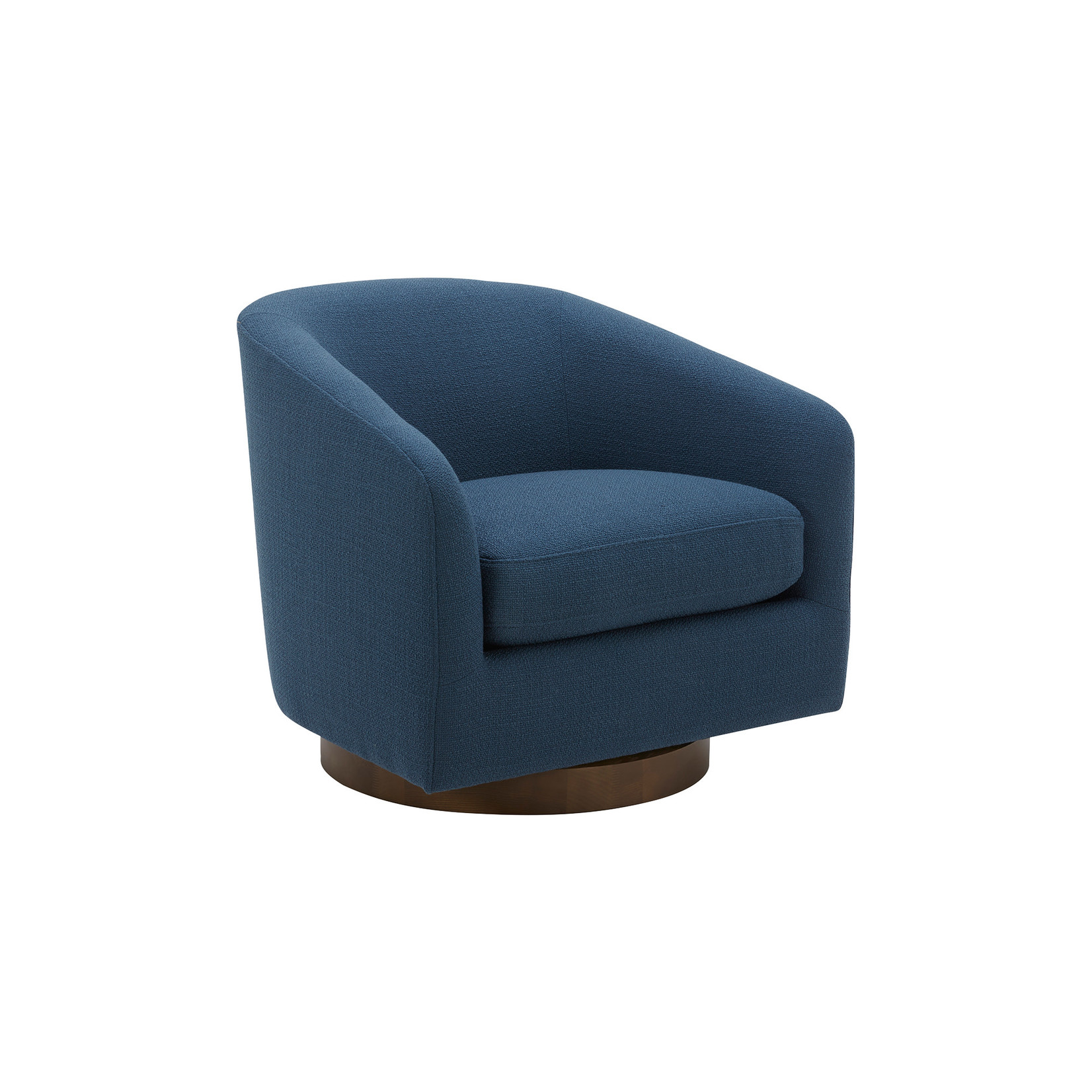Oscy Swivel Chair - Dark Atlantic Blue