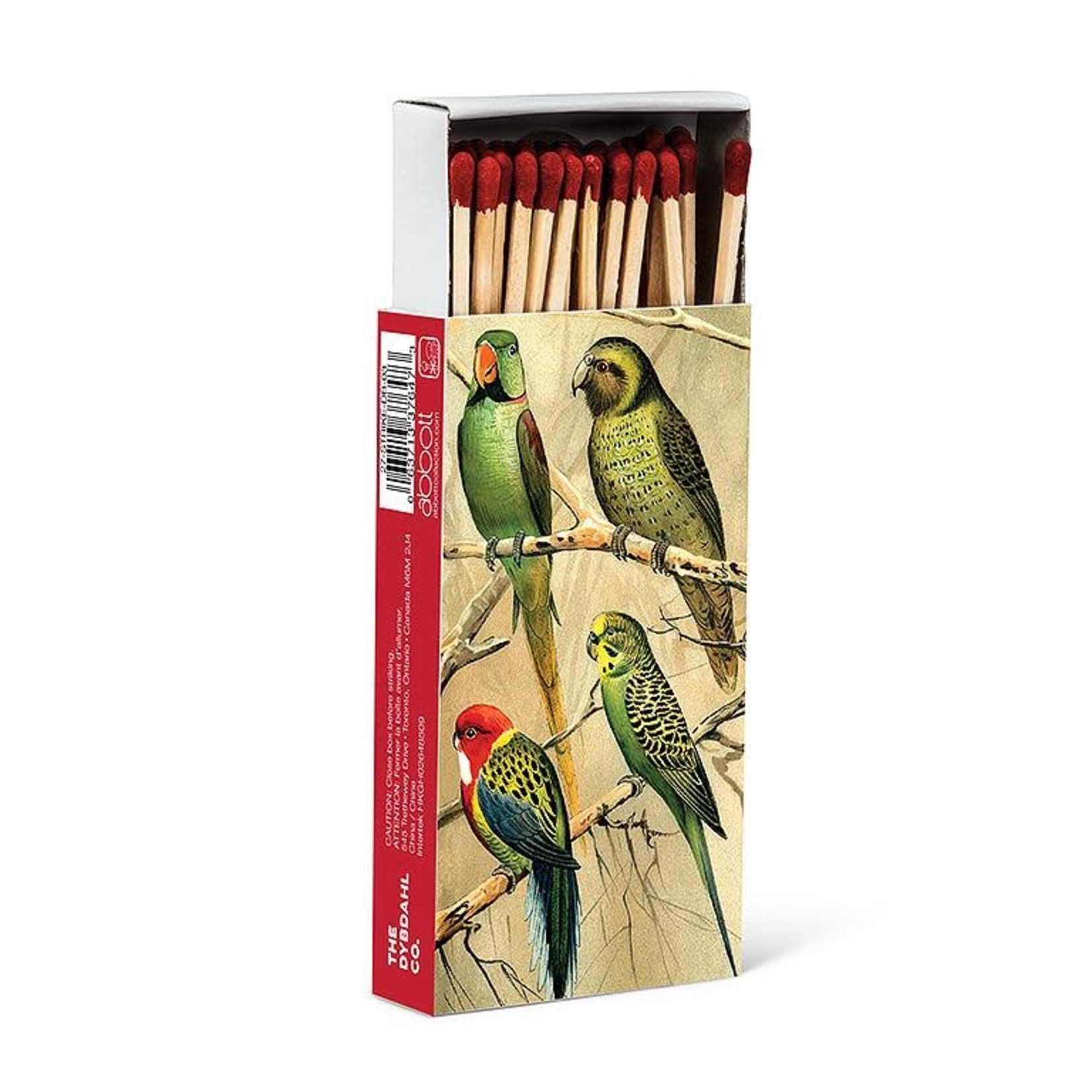 Exotic Parrots Matches. 45 Sticks