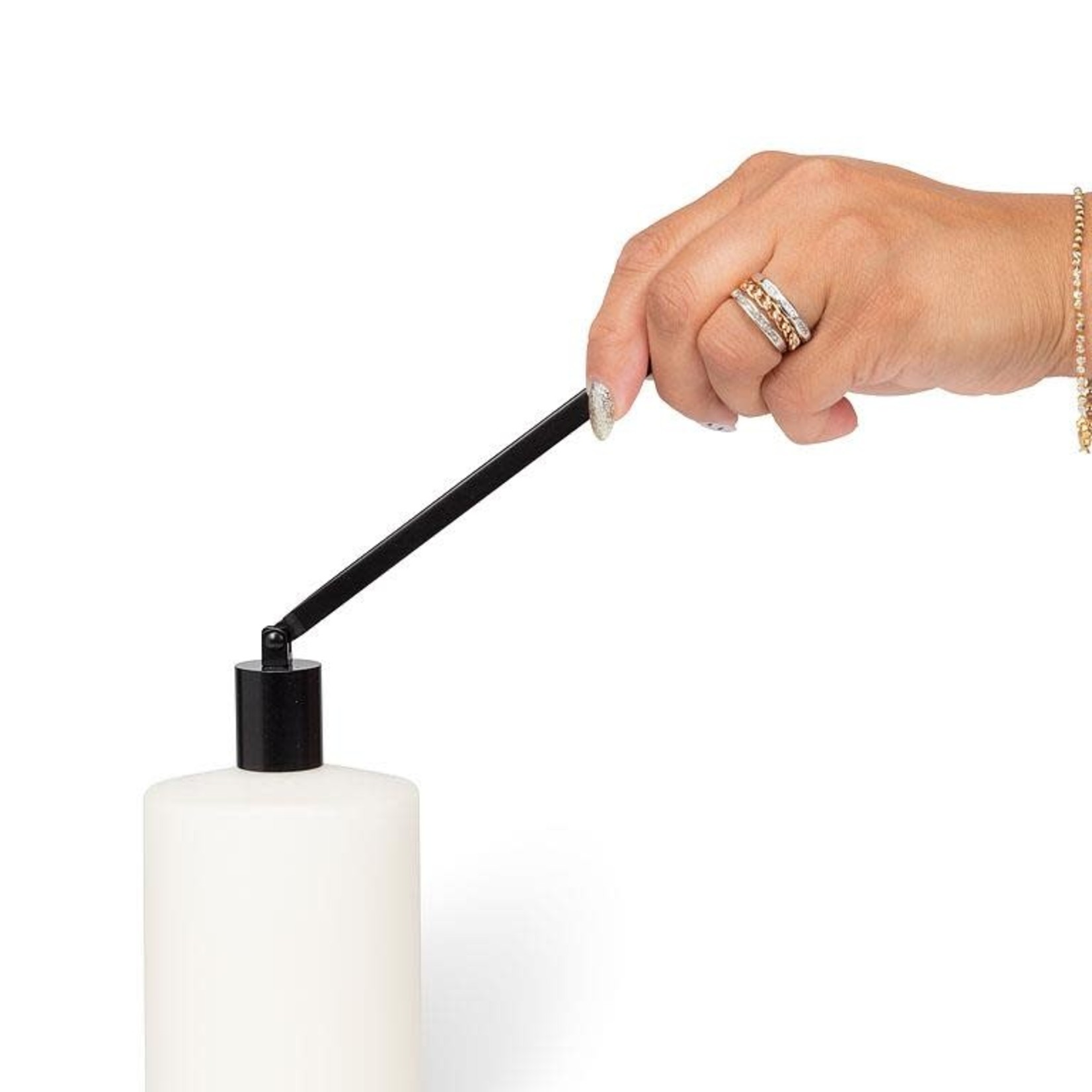 Modern Candle Snuffer Matte Black