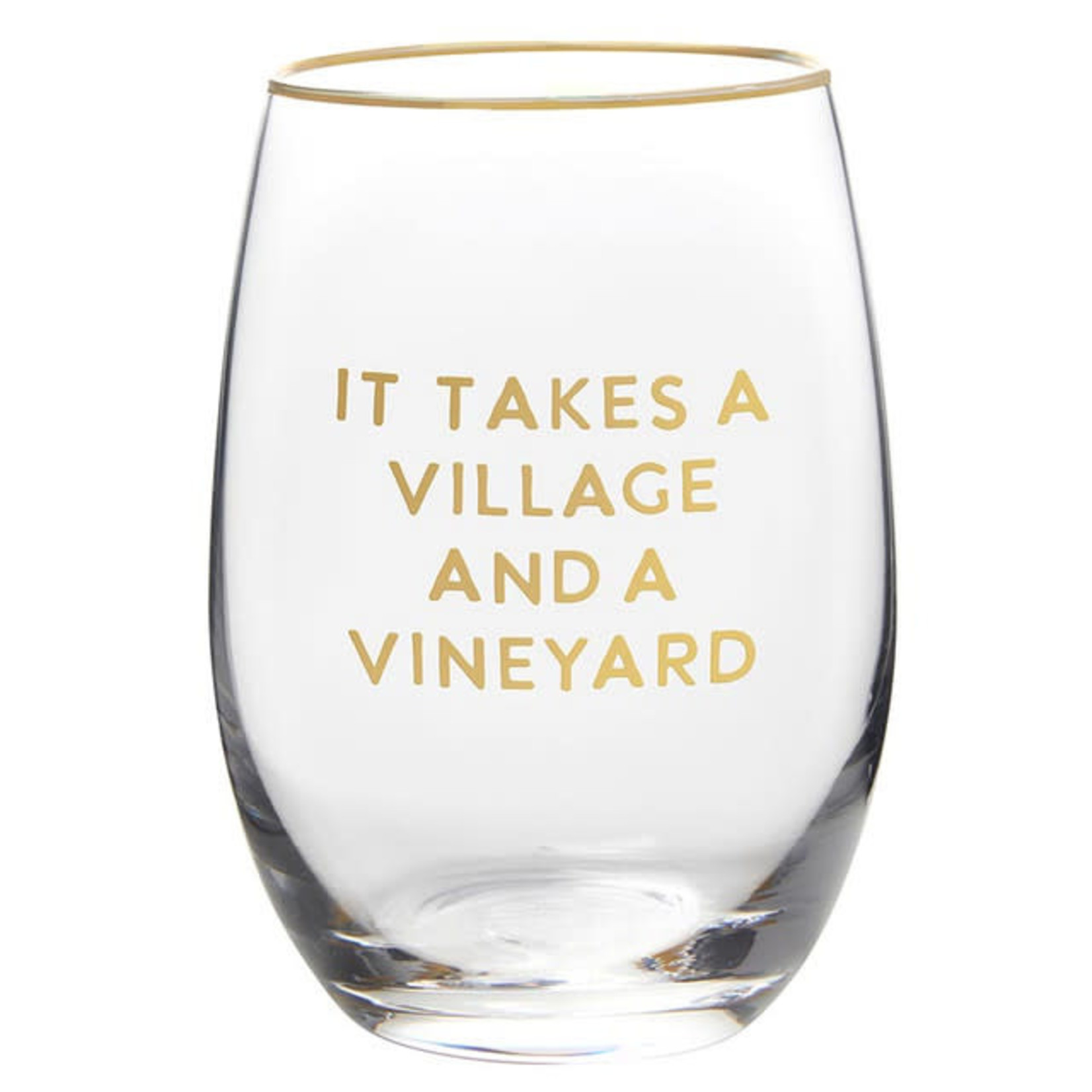Wine Glass - It Takes a Village