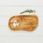Olive Wood Carving Board with Groove - 35cm