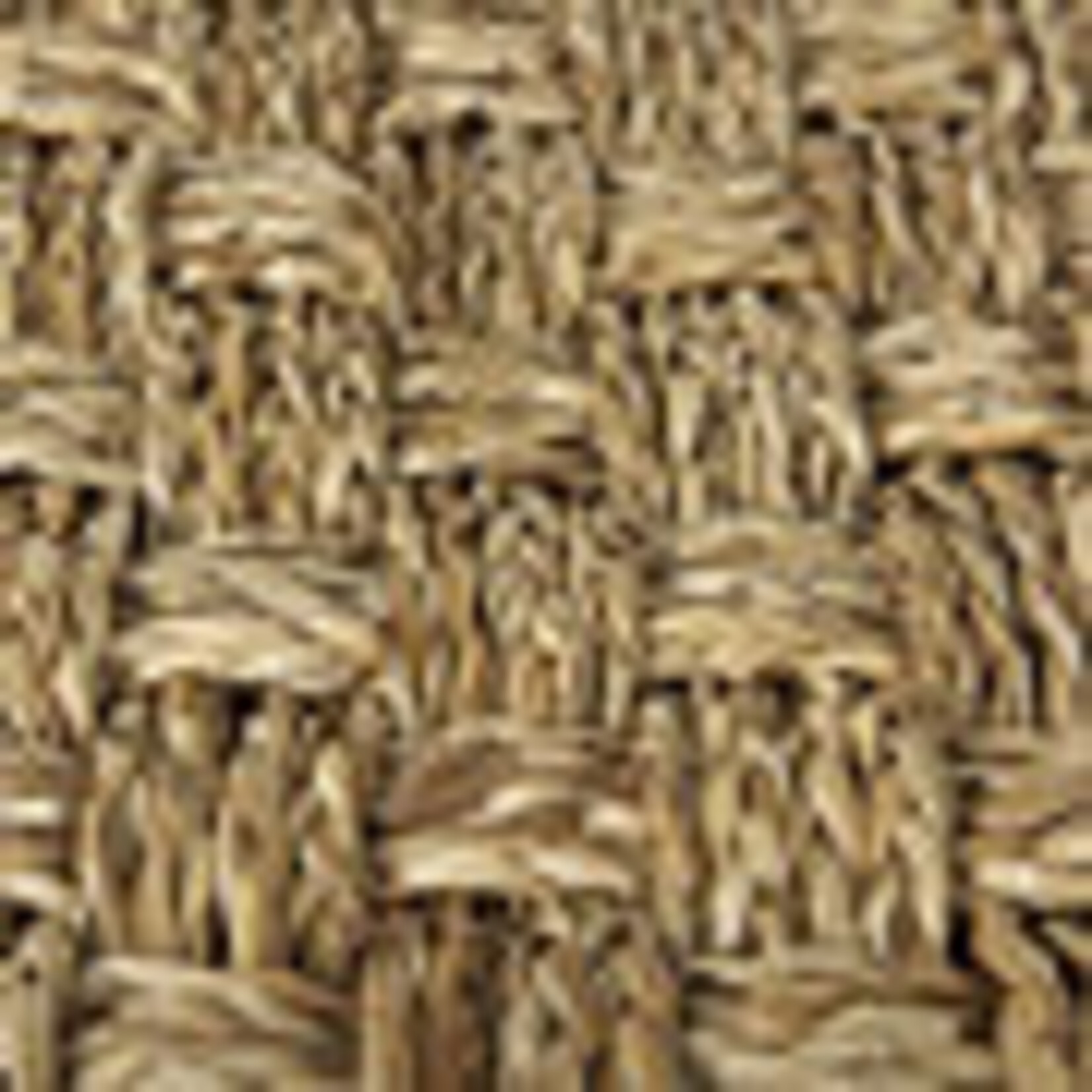 Adele Seagrass Woven Pouf