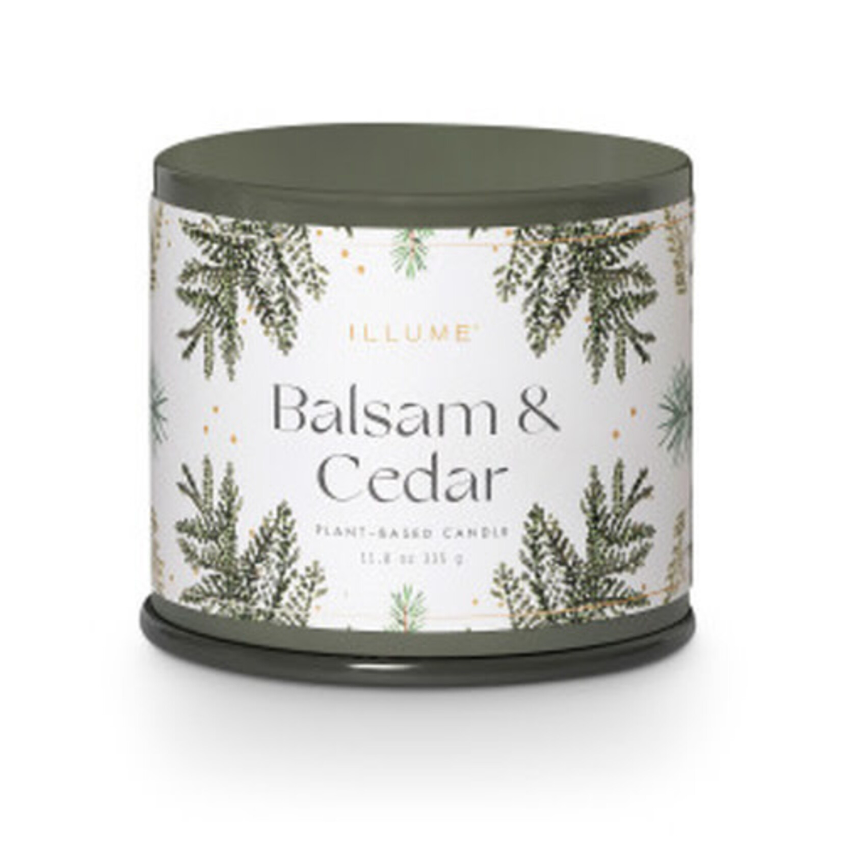 Vanity Tin Candle Balsam and Cedar