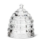 Glass Beehive Honey Pot with Lid