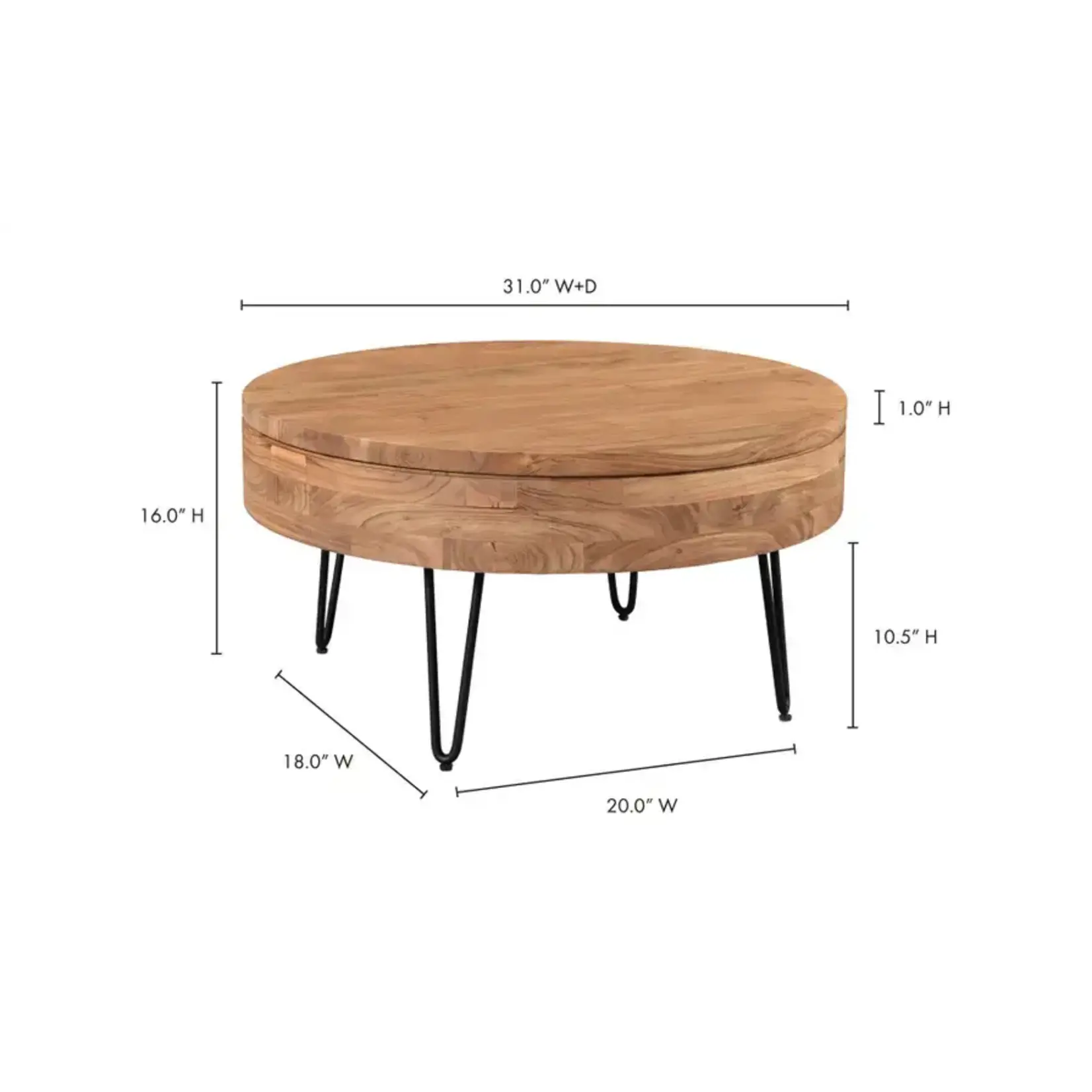 Sidney Storage Coffee Table