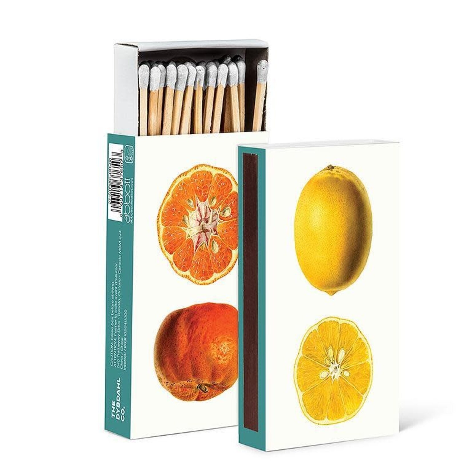 Citrus Study Matches - 45 Sticks