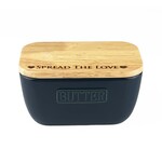 Spread the Love Butter Dish - Blue