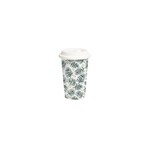 Green Fir Travel Mug - White