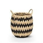 Wide Zigzag Basket - Small