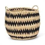 Wide Zigzag Basket - Large