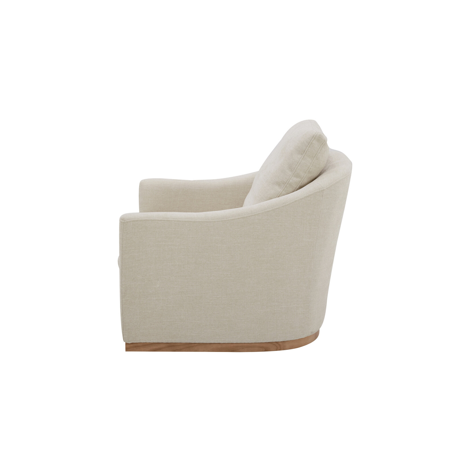 Linden Swivel Chair - Soft Beige