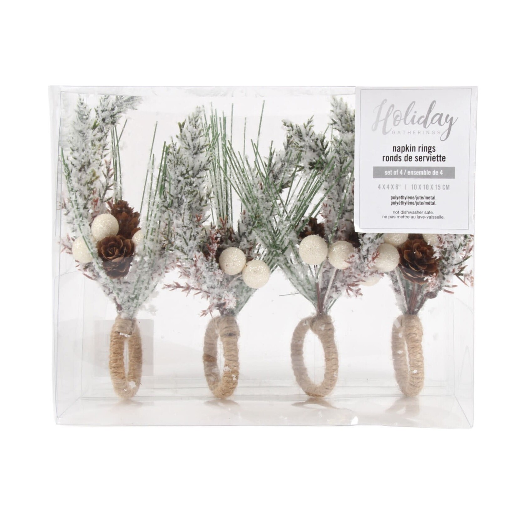Frosted Fir Napkin Ring