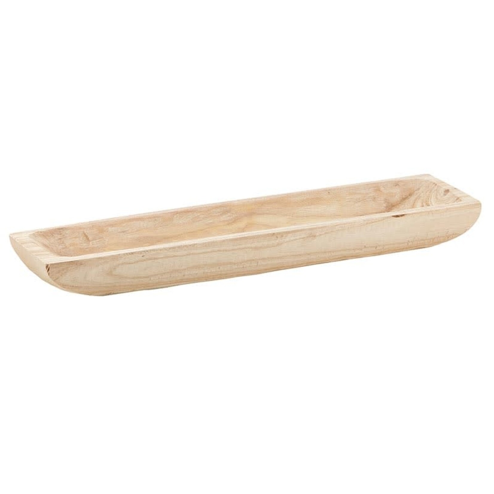 Paulownia Wood Rectangle Tray - Natural