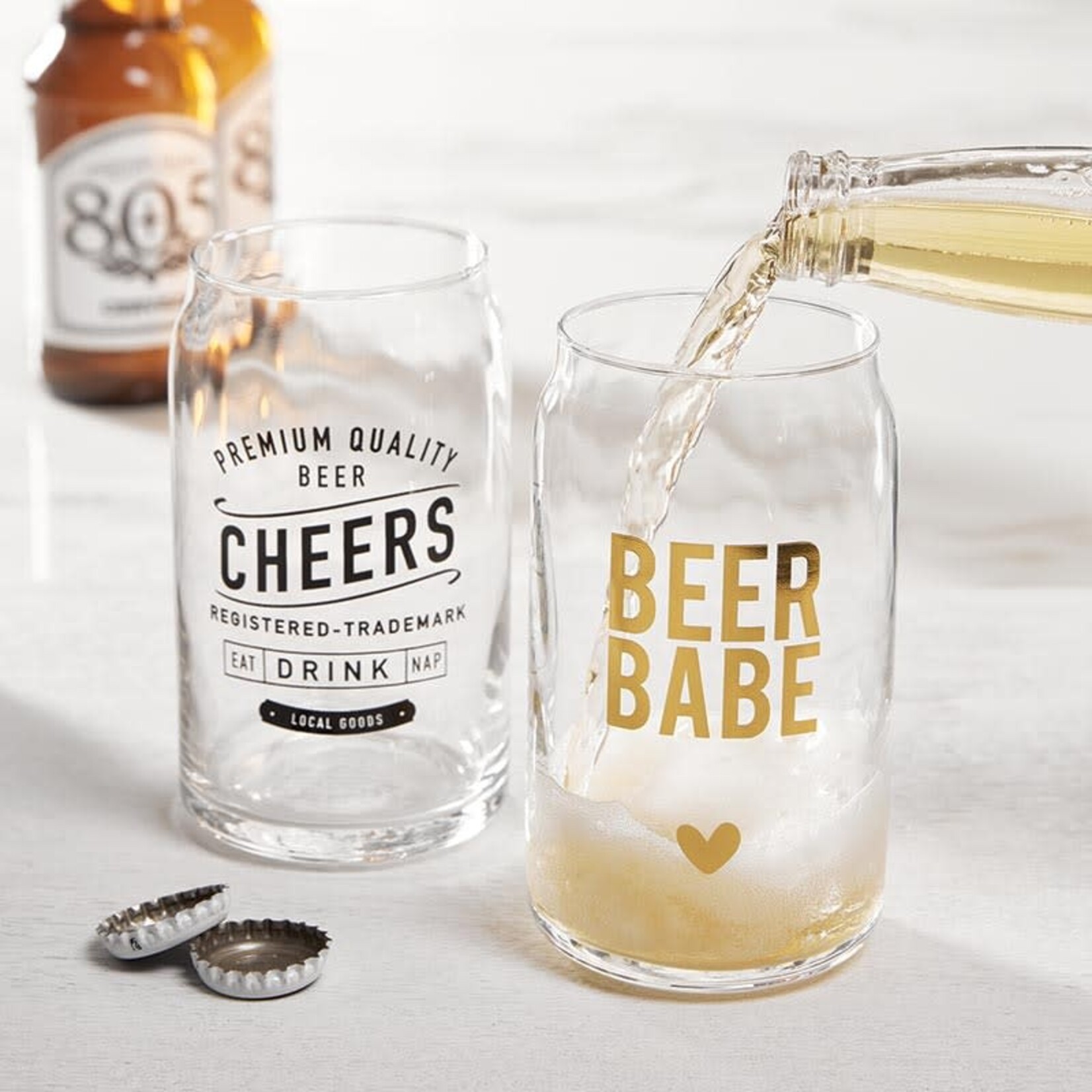 Beer Can Glass - Beer Babe