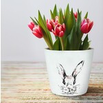 Large Bunny Head Planter