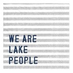 Cocktail Napkin- Lake People