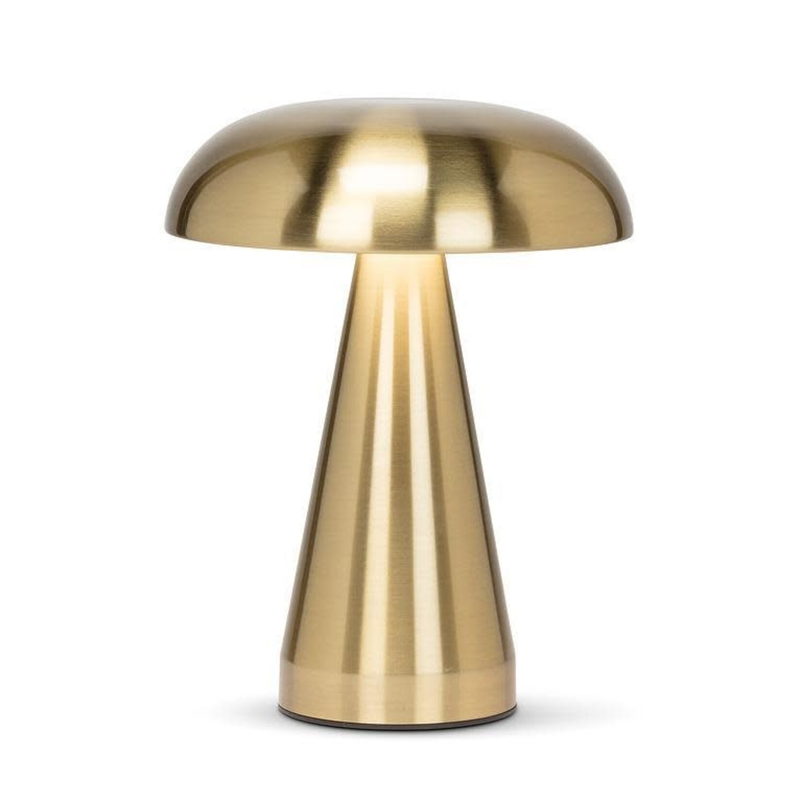 Metallic Mushroom LED Table Light - Gold