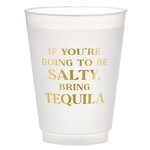Gold Foil Frost Cup - Bring Tequila 6pk