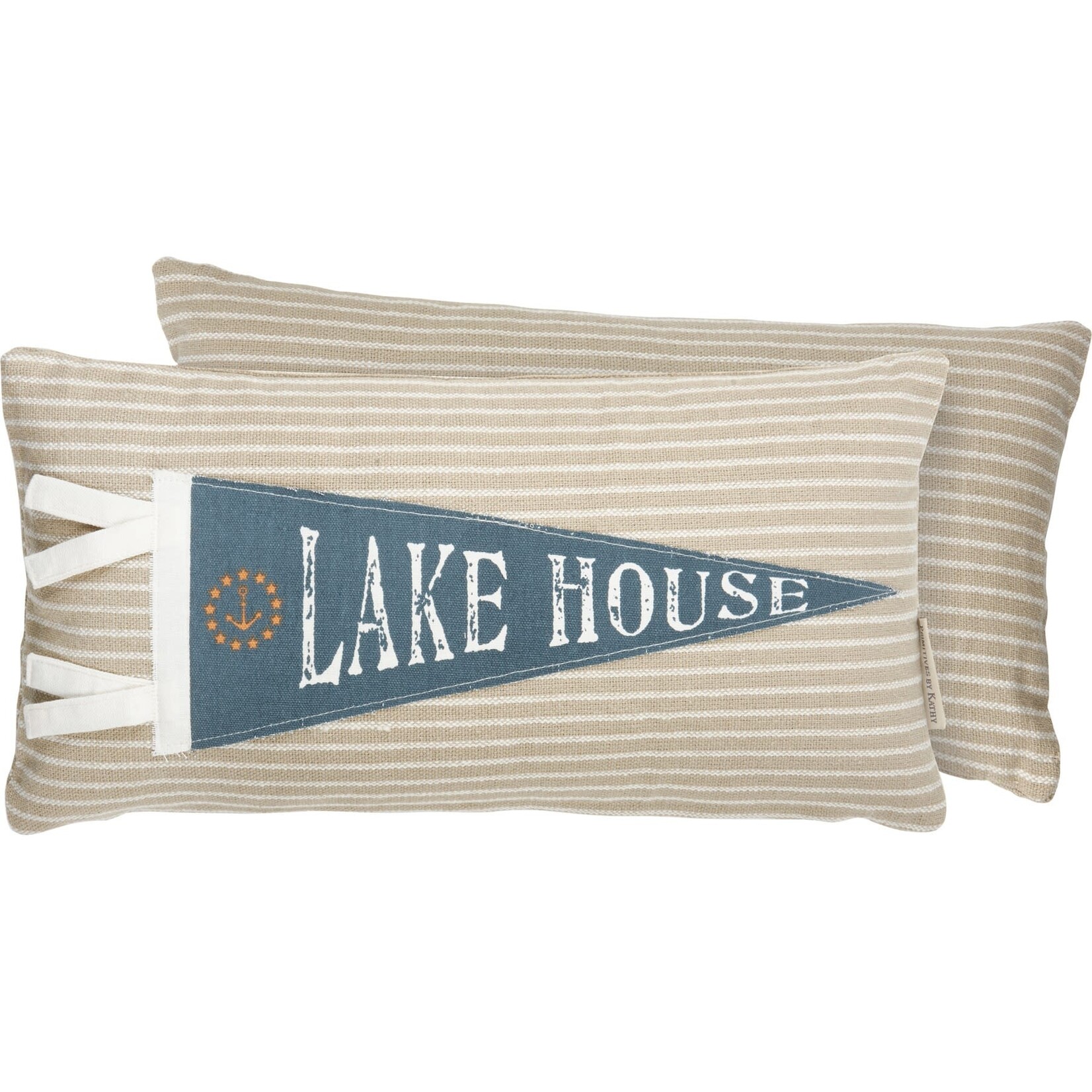 Lake House Pillow  16" x 8"