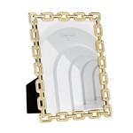 Chain Link Gold Photo Frame 5 x 7