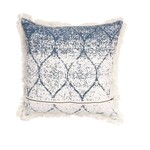 Blue Wave Pillow Cover 18 x 18