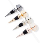 Glassy Metal Bottle Stopper Assorted