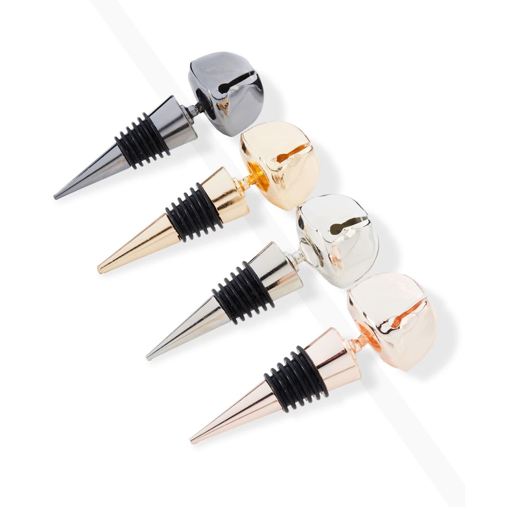 Glassy Metal Bottle Stopper Assorted