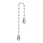 Pearl Chain Jewel Drop Ornament 17"