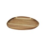 Acacia Wood Oval Tray