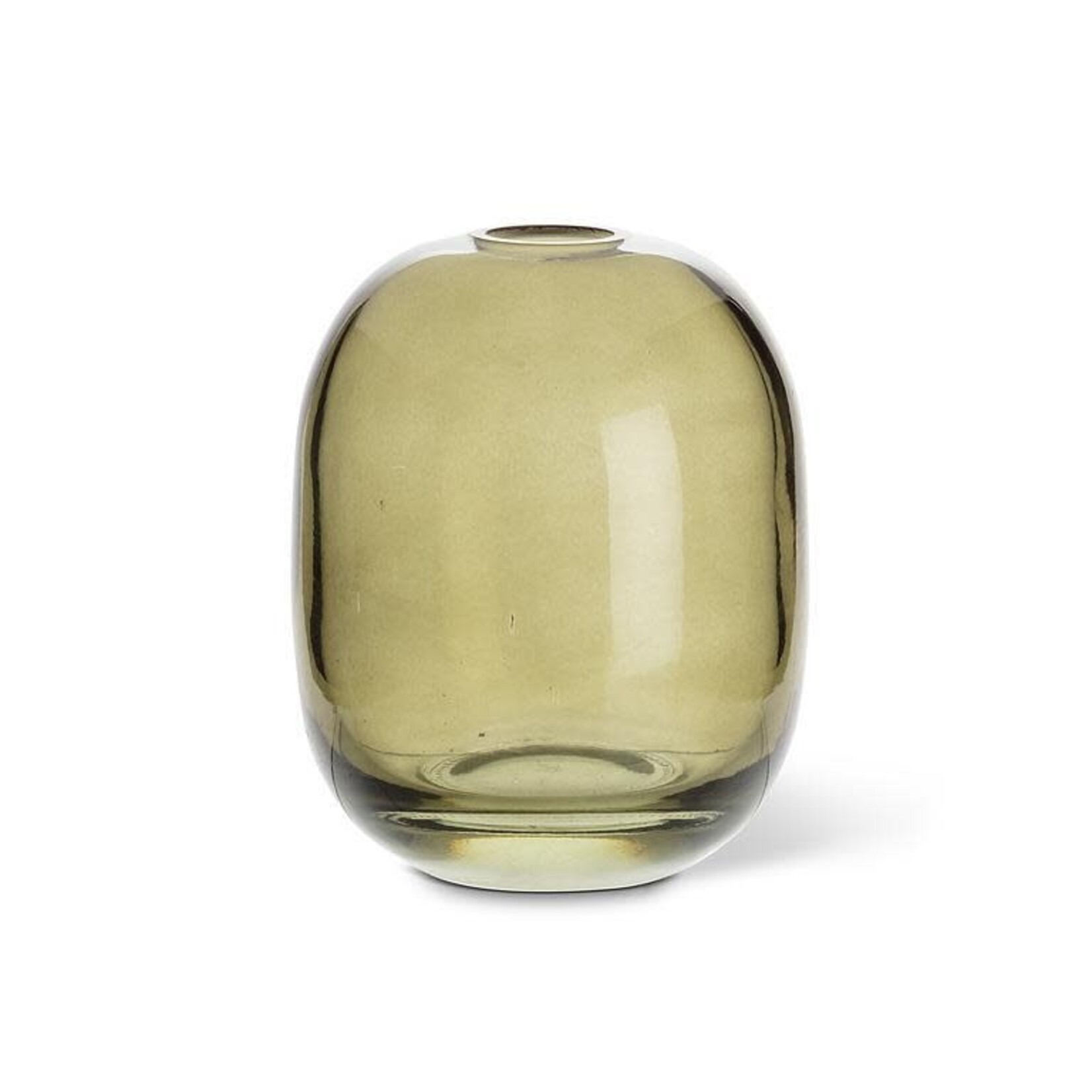 Medium Barrel Bud Vase - Moss Green