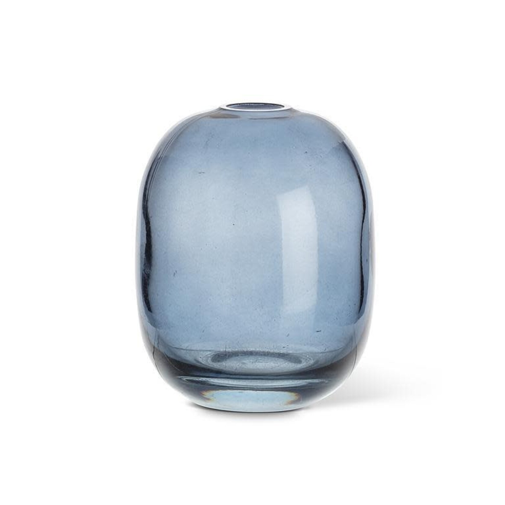 Medium Bud Barrel Vase - Dark Blue