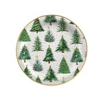 Confetti Trees 7" Paper Plate - Set of 8