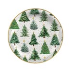 Confetti Trees 9" Paper Plate - Set of 8