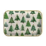 Confetti Trees 7 x 10.5" Paper Platter - Set of 8